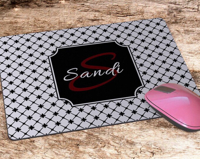 Personalized Mouse Pad, Monogram Mouse Pad, Mousepad, Custom Mouse, Custom Mousepad,Pad,Monogrammed Mousepad, Mouse Pad #5