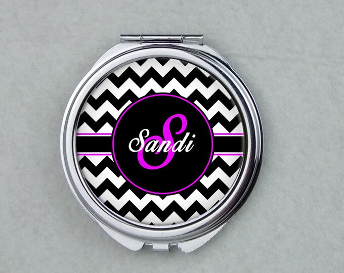 Personalized Compact Mirror, Personalized Bridesmaids Gifts, Purse Mirror,Birthday Gifts,Christmas Gifts, Customized Mirror