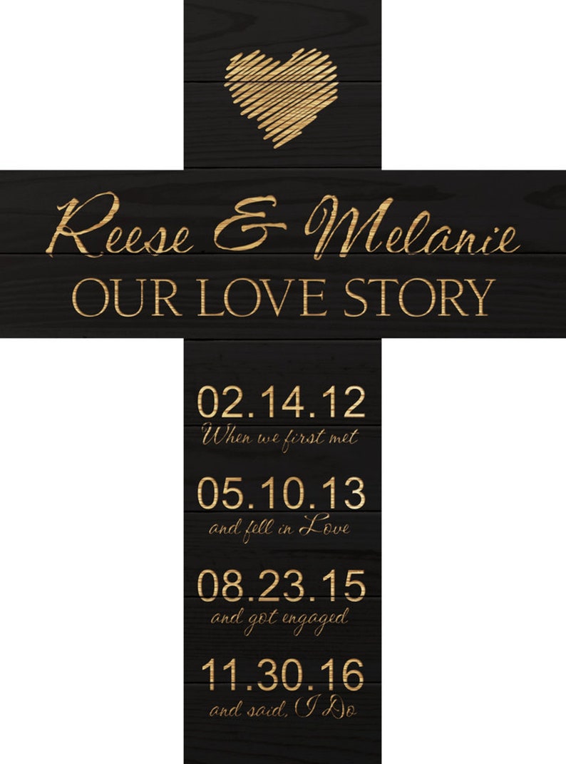 Decorative Wall Cross Gift Decorative Family Wall Cross Custom Wooden Engraved Cross Distressed Cross Personalized Family Cross