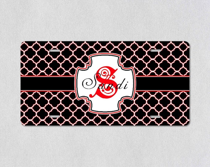 License Plate-Personalized Car Tag-Monogram License Plate-Personalized License-Monogram Car Tag-16th Birthday Gift for girls-Car Tag-License