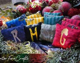 Cuscino per bambini ispirato a Harry Potter, giocattolo tattile sensoriale per la dentizione, confezione da 4 pezzi