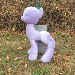 Large Custom Pony Plush | 22” Handmade Collector Plush | Original Character OC Plushie | Personalized Gift | Brony Collectible