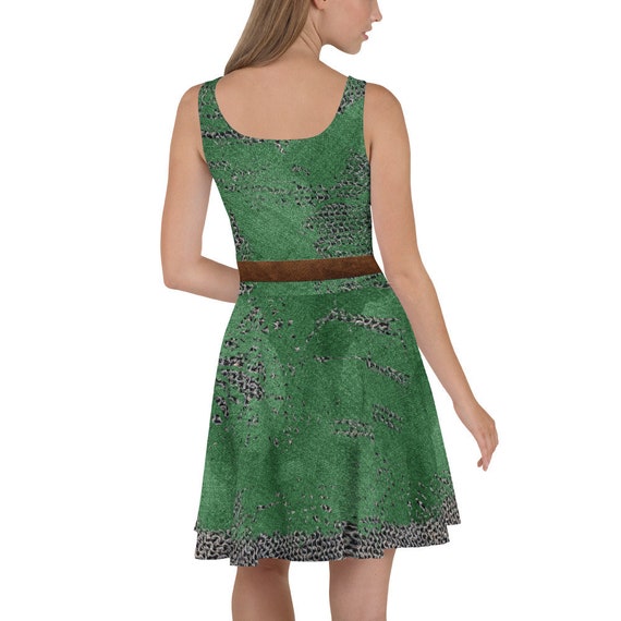 twilight green dress Tribeca Twilight Jacquard Babydoll Mini Dress in Hunter Green L / hunter-green