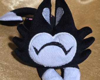Kee the Key Cat Plush | Hazbin Hotel Inspired Handmade Plush