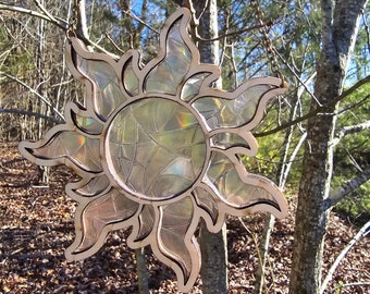 Lost princess Sun Catcher - Laser Cut Wood Wall Hanging