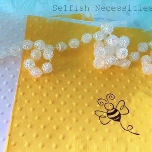 Bumble Bee Napkins Sweet Babee Shower Decor and Tableware Bee Themed Birthday Celebration Bride to Bee Honey Bee Party Essentials image 2