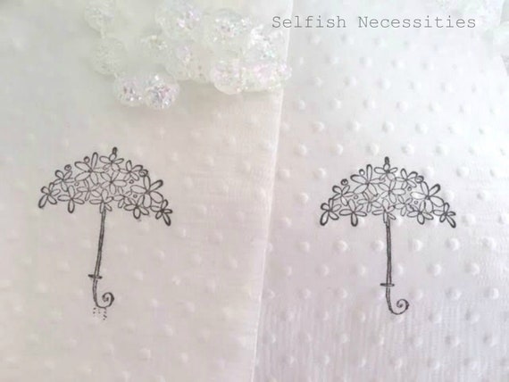 Umbrella Napkins - Bridal Shower Napkins - Baby Shower Napkins - Mary Poppins Theme - Gender Neutral Shower - Baby Sprinkle - Paper Napkins Il_570xn