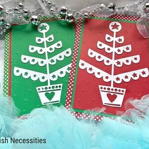 Holiday Cards - Christmas Card Set - Blank Notecards for Fall - Thinking of You Cards - Set of 4 Handmade Cards - Custom Greeting Cards