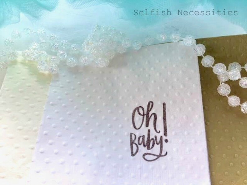 Oh Baby Party Supplies Baby Shower Napkins and Supplies Etsy