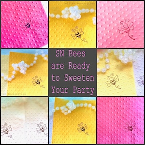 Bumble Bee Napkins Sweet Babee Shower Decor and Tableware Bee Themed Birthday Celebration Bride to Bee Honey Bee Party Essentials image 4