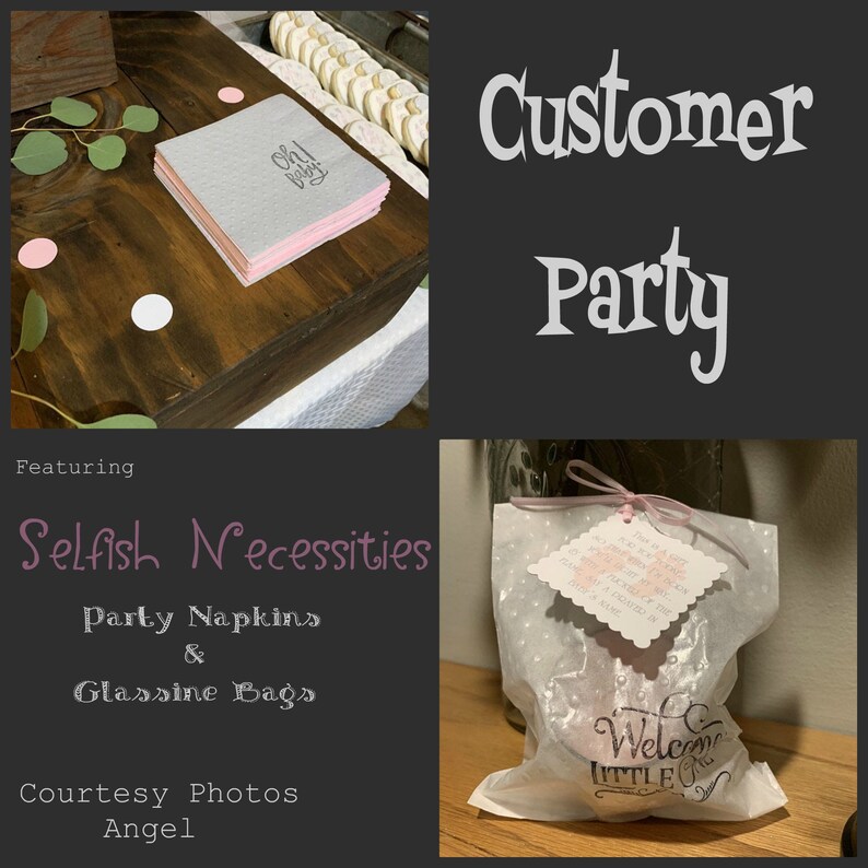 Oh Baby Party Supplies Baby Shower Napkins and Supplies Etsy