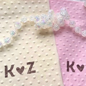 Personalized Party Napkins and Supplies Bridal Shower and Wedding Napkins and Supplies image 4