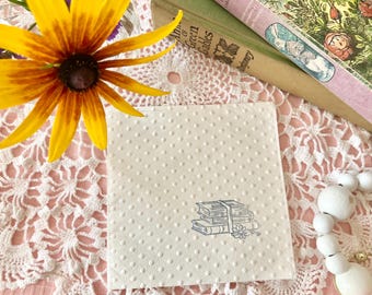 Book Club Cocktail Napkins - Literary Party Napkins - Book Lover Party Supplies - Storybook Bridal Shower Tableware - Set of 25