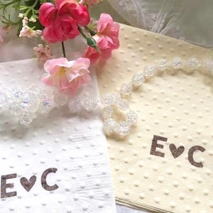 Personalized Party Napkins and Supplies Bridal Shower and Wedding Napkins and Supplies image 1