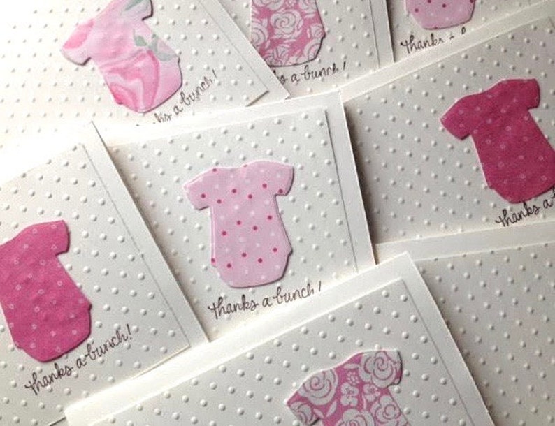 Baby Thank You Cards Baby Shower Thank You Thank You Note Etsy