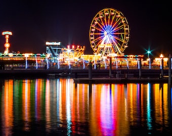 Fotografía digital de reflexiones del carnaval de Dubái