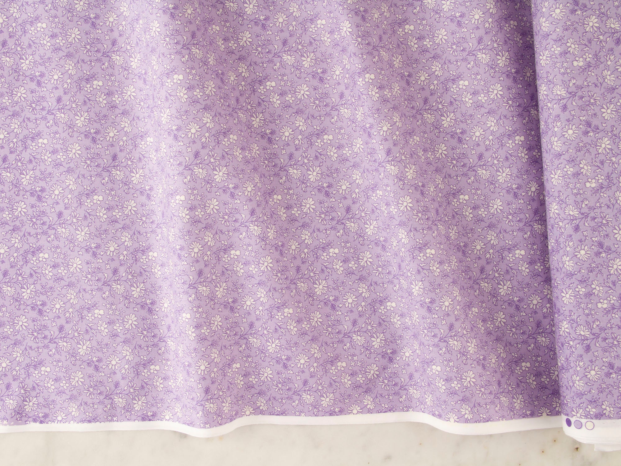 Japanese floral Handworks Homey collection in lavender 1/4 yd