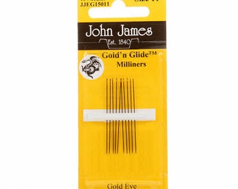 John James Gold-n-Glide Milliners