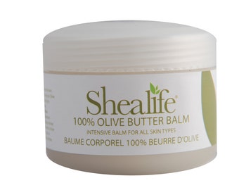 Bálsamo corporal terapéutico con manteca de oliva al 100 % de Shea Life, 100 g