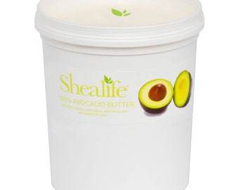 100%  Organic Avocado Butter, for Conditioning Skin and Hair, 1kg