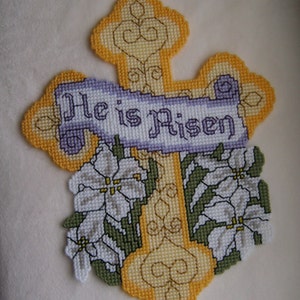 Easter Lily Cross