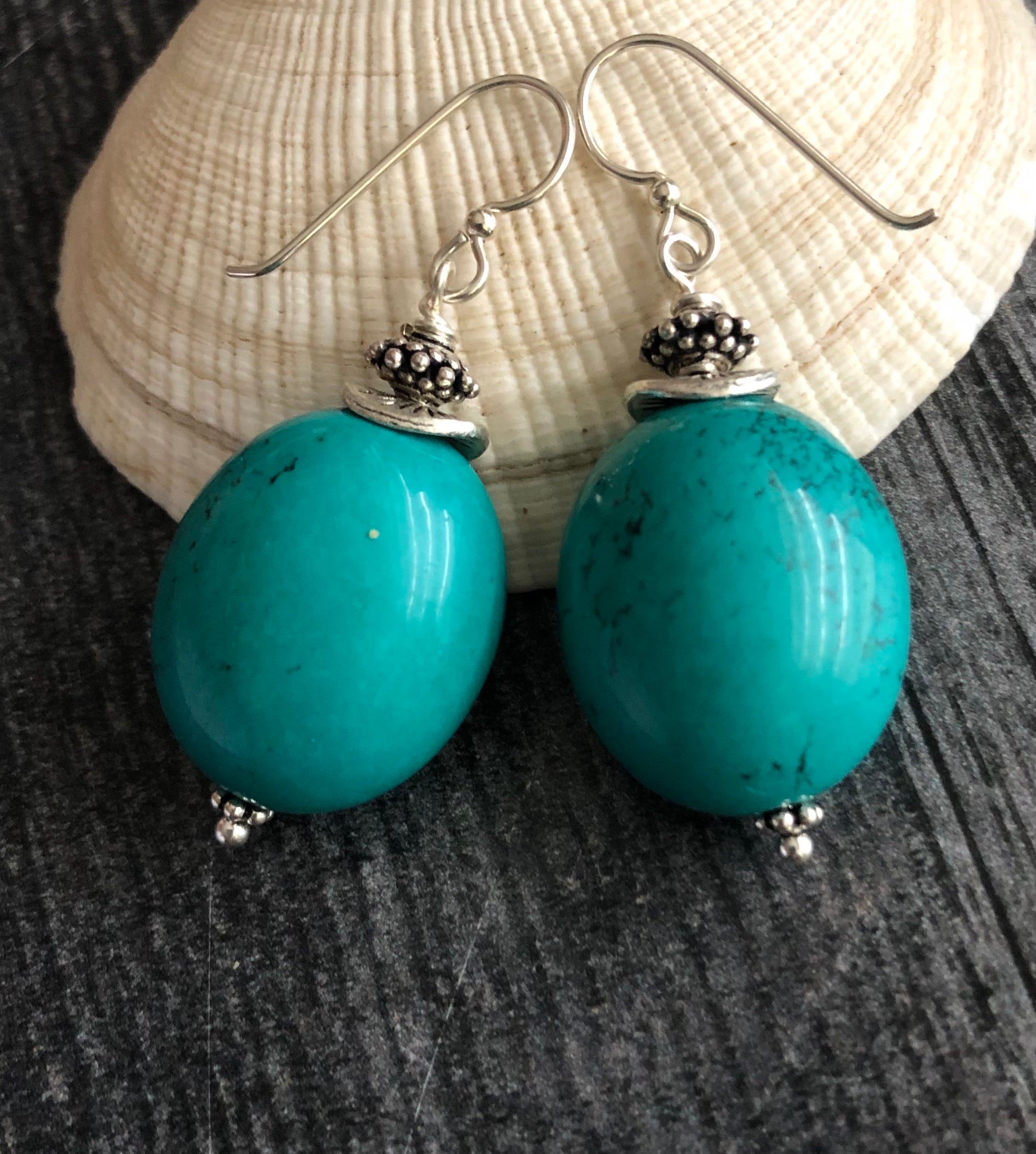 Boucles d'oreilles en argent Boucles d'oreilles en argent Boucles d'oreilles en pierres précieuses
