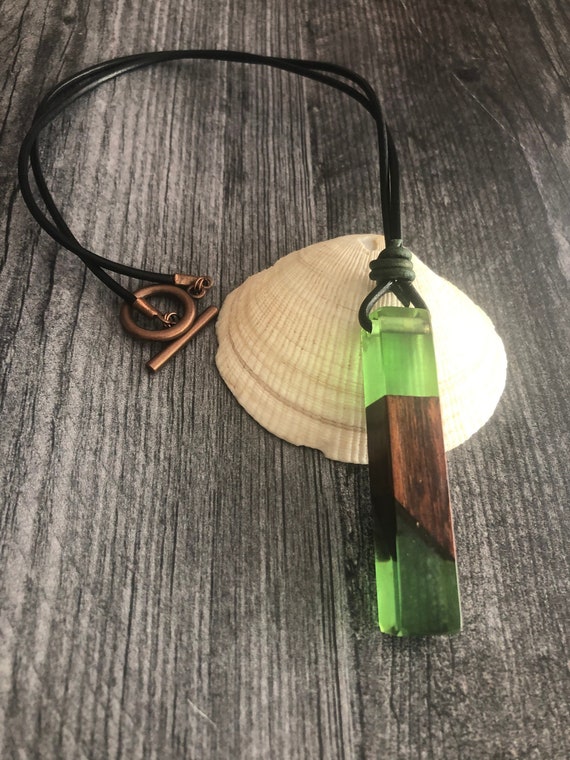 Resin necklace for men deals