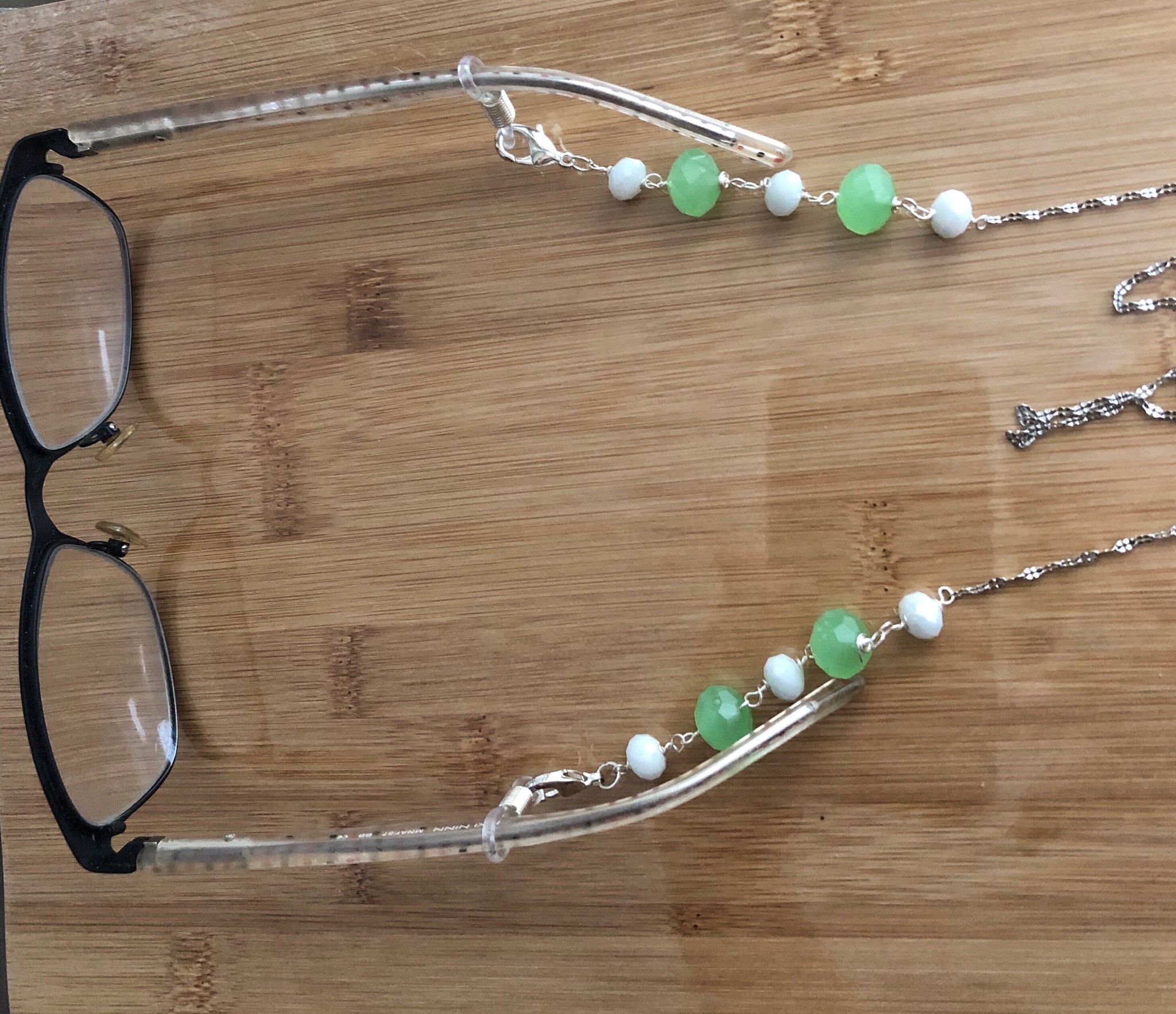 Eyeglasses Chain Glasses Holder Face Mask Chain Holder Blue Etsy