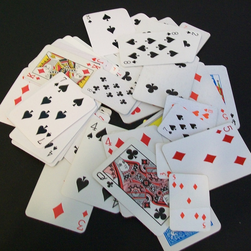 Miniature Playing Cards - Etsy