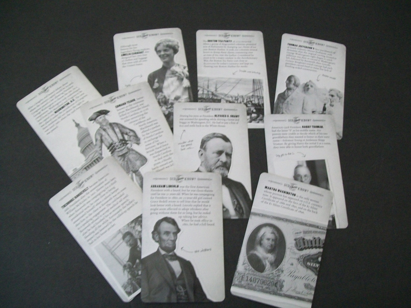 History Flash Card Example Did You Know Flash Cards History Flash Cards Junk Journal - Etsy