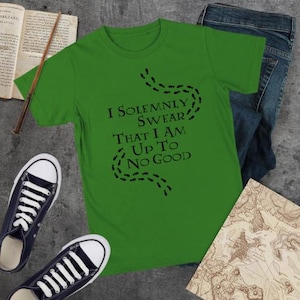 I Swear I'm Up to No Good T-shirt, door HP geïnspireerde SVP/PNG, Wizard World digitaal downloadidee