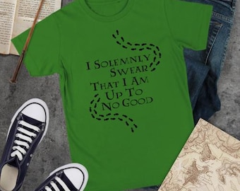 I Swear I'm Up to No Good T-shirt, door HP geïnspireerde SVP/PNG, Wizard World digitaal downloadidee