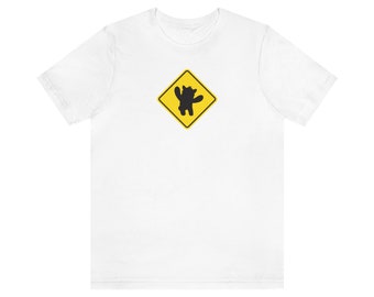 Warning! Beware Of Bewear: Pokemon-Inspired Short Sleeved T-Shirt (Unisex)