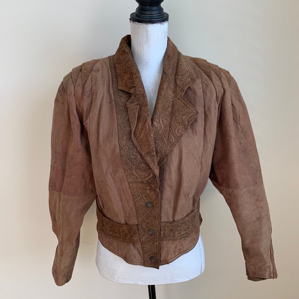 Vintage G-III Brown Leather Jacket