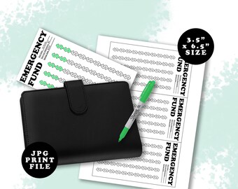 Emergency Fund Printable Tracker - Etsy