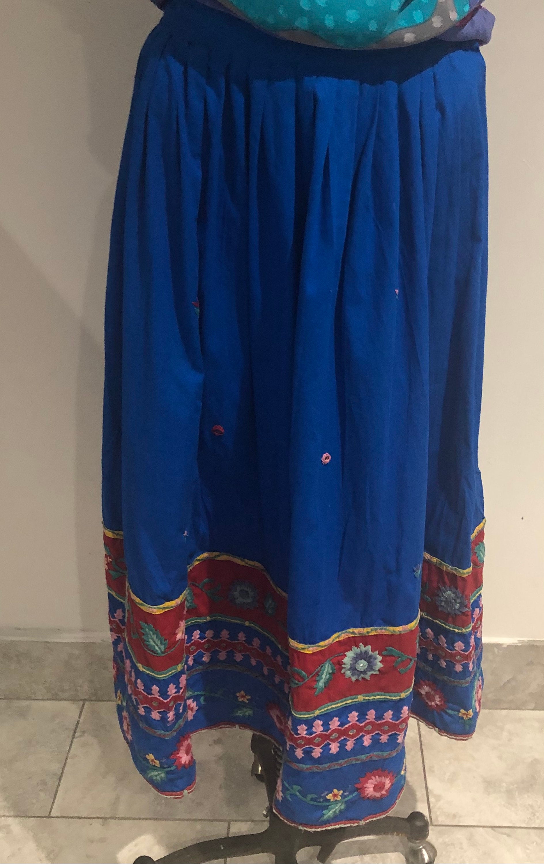 Seventies Vintage Ethnic Full Skirt by Monsoon UK 10 | Etsy