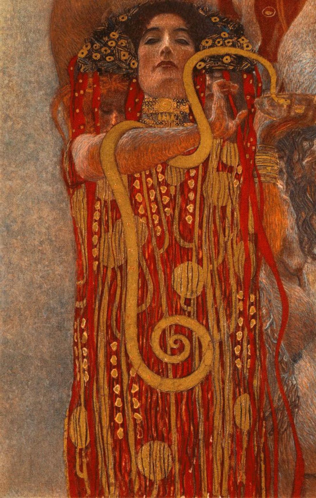 KLIMT クリムト油彩絵画レゾネ グスタフ・クリムト（Gustav Klimt） - 手描きの絵 - アール