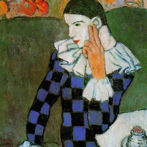 Picasso harlequin - Etsy 日本