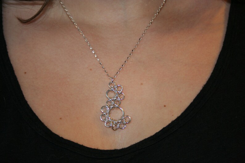 Handmade Sterling Silver Chainmaille or Chain Maille - Etsy
