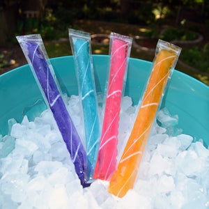100 Plastic Bags Ice pops Popsicles frozen candy sucker 100 BOLSAS para HELADOS Bolis Marcianos Flash Saborines Chupis Durofrio Vikingos