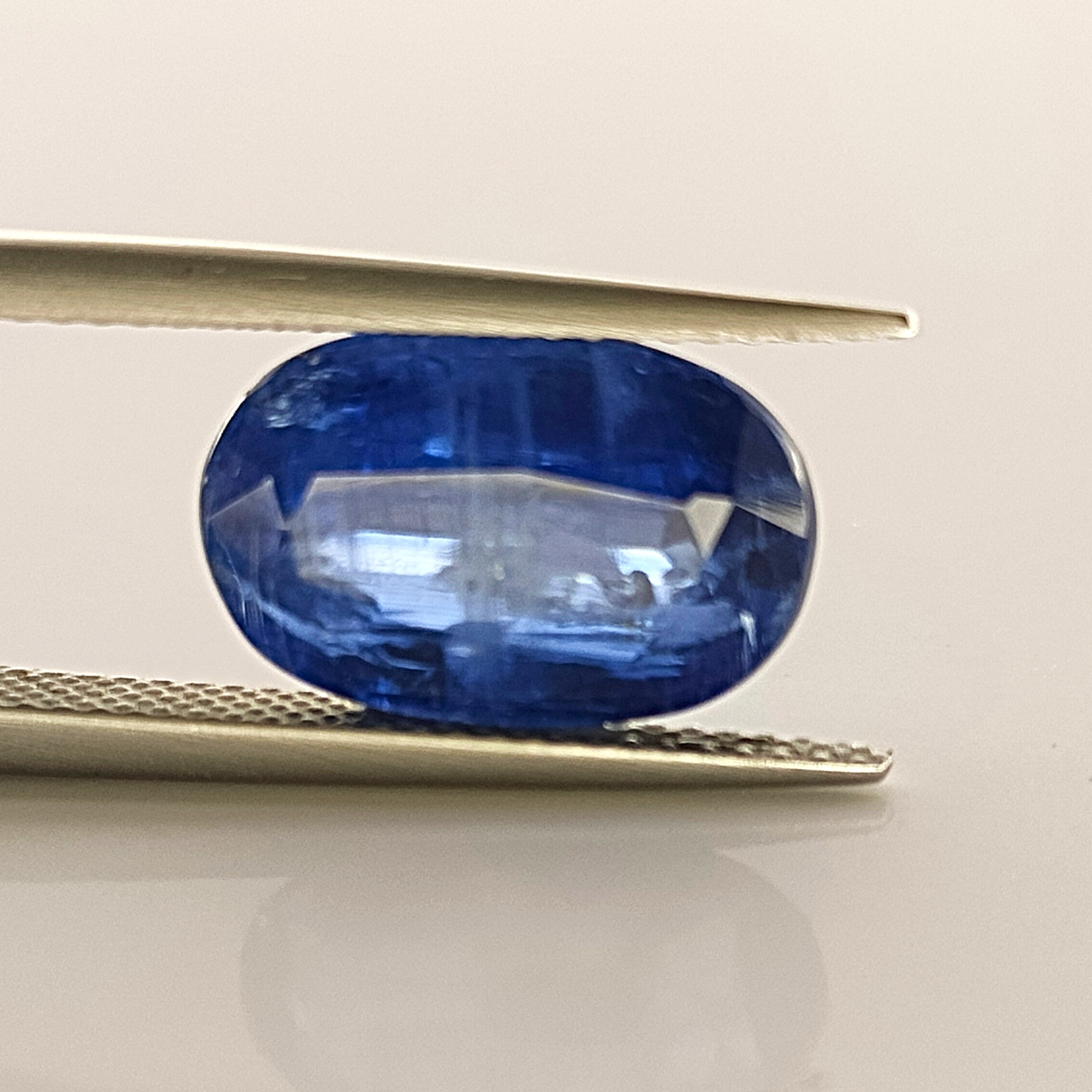 Kyanite 13.2x8.6mm Oval Faceted Gemstone Ref: KYT0086 - Etsy