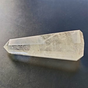 Quartz Crystal 75mm Single Terminated Gemstone Wand Ref: QZC0004