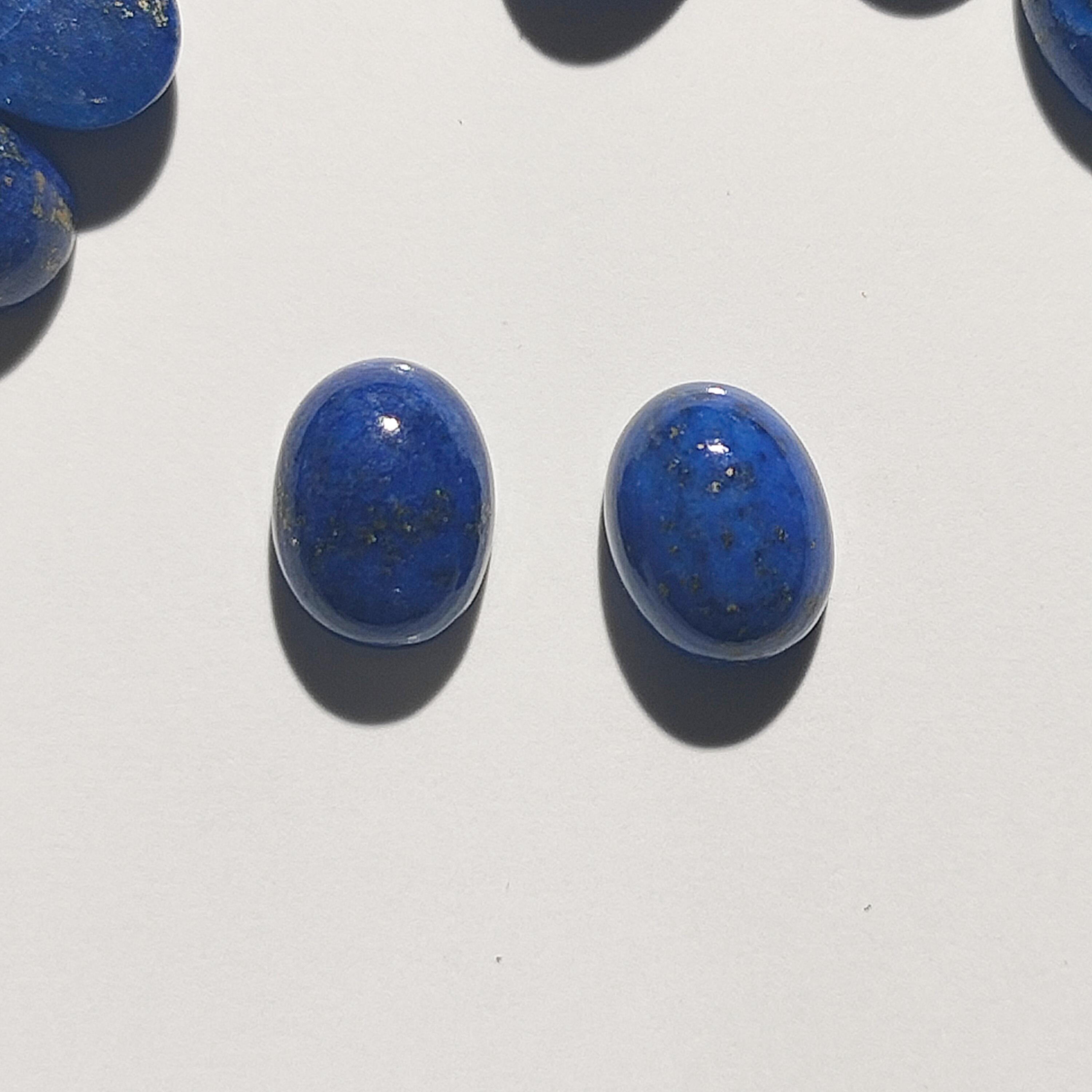 Collier en lapis-lazuli | Pendentif donut | Collier en cristal avec pendentif en pierre de guérison et cordon inclus | Véritable collier en pierre de guérison - France