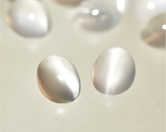 Moonstone 9x7mm Oval Cabochon Pairs Ref:48943