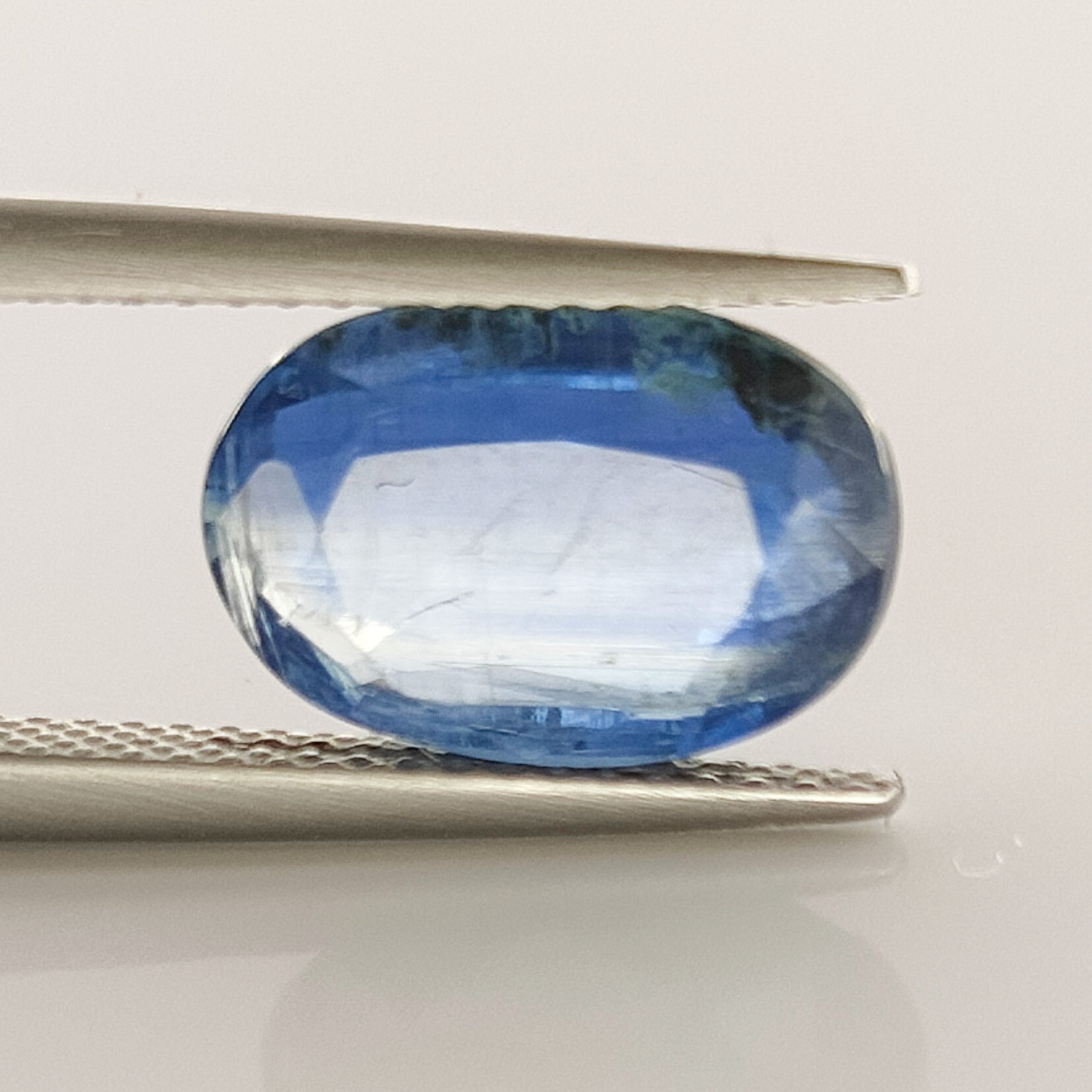 Kyanite 11.4x7.7mm Oval Faceted Gemstone Ref: KYT0106 - Etsy