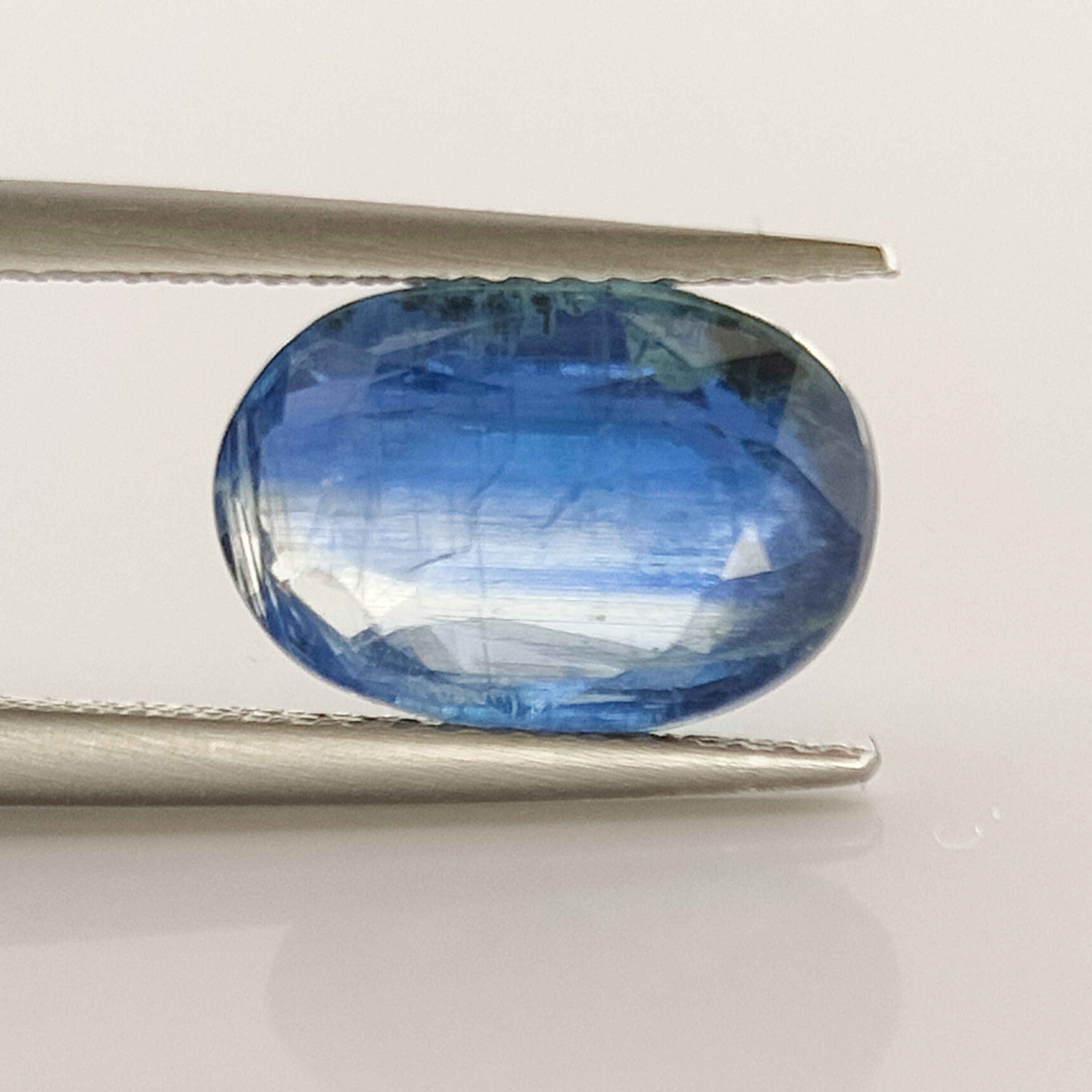 Kyanite 11.4x7.7mm Oval Faceted Gemstone Ref: KYT0106 - Etsy