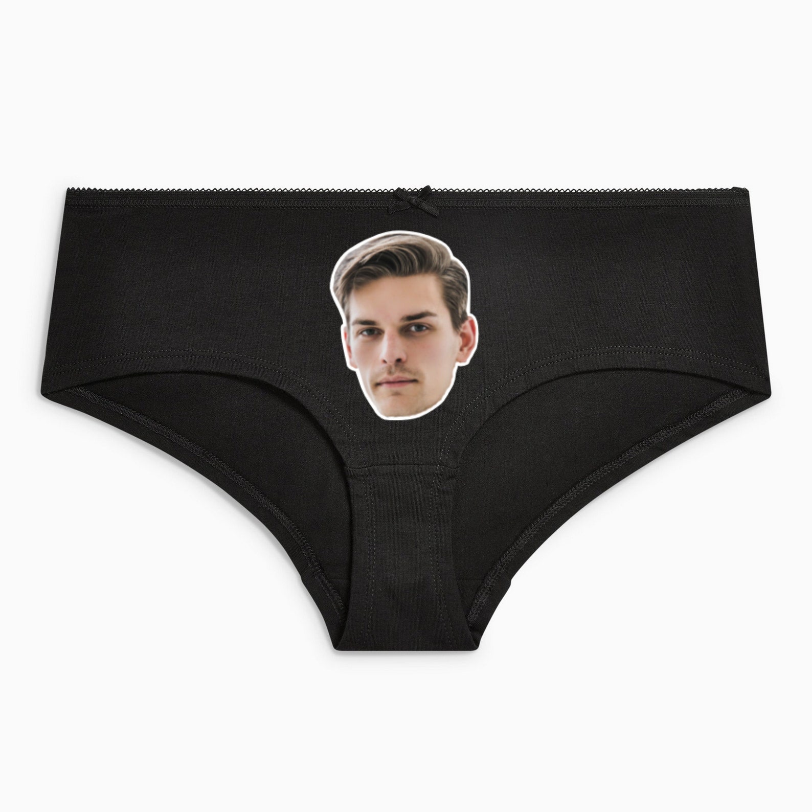 knickers with face printed on them