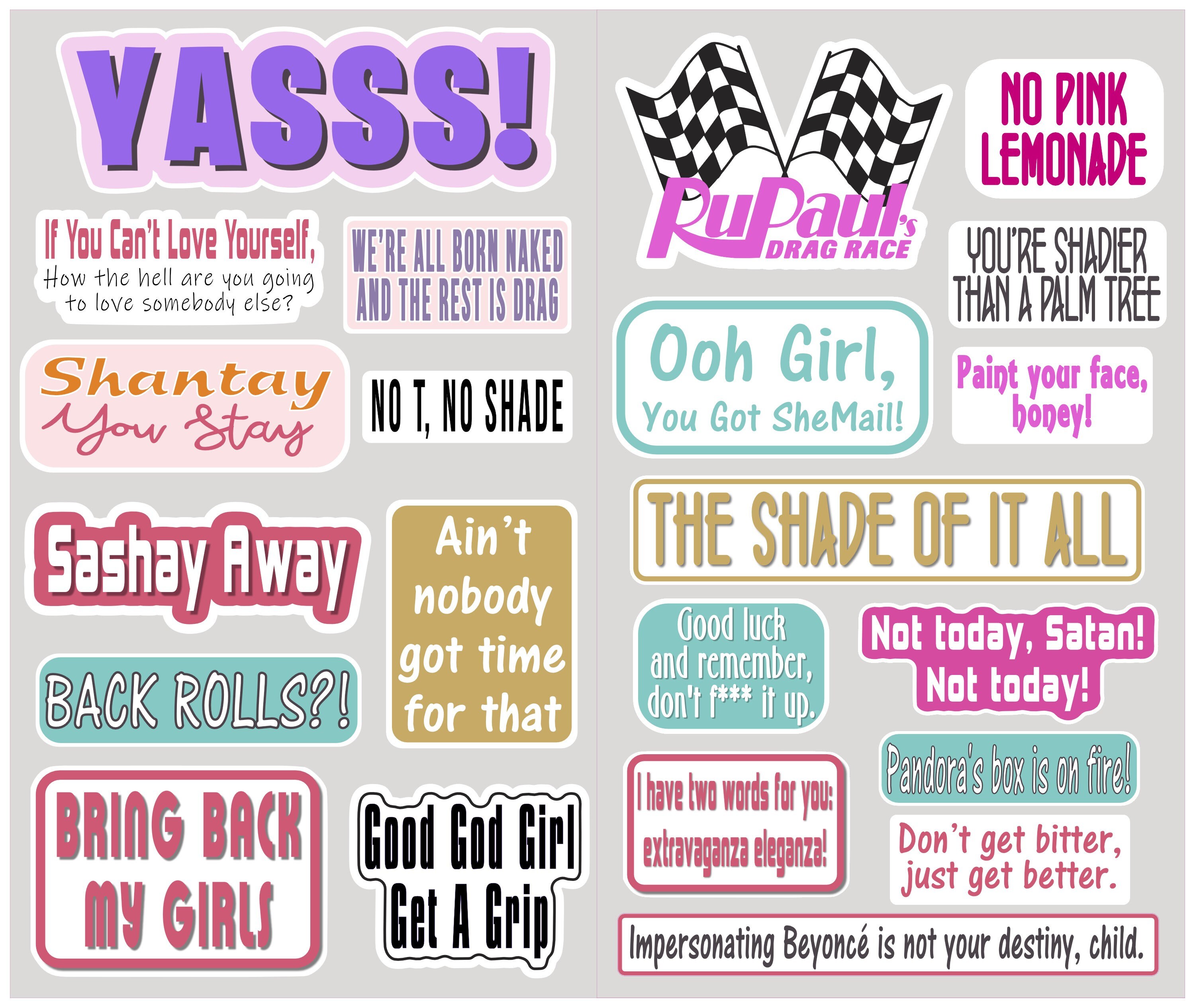 Good Drag Quotes