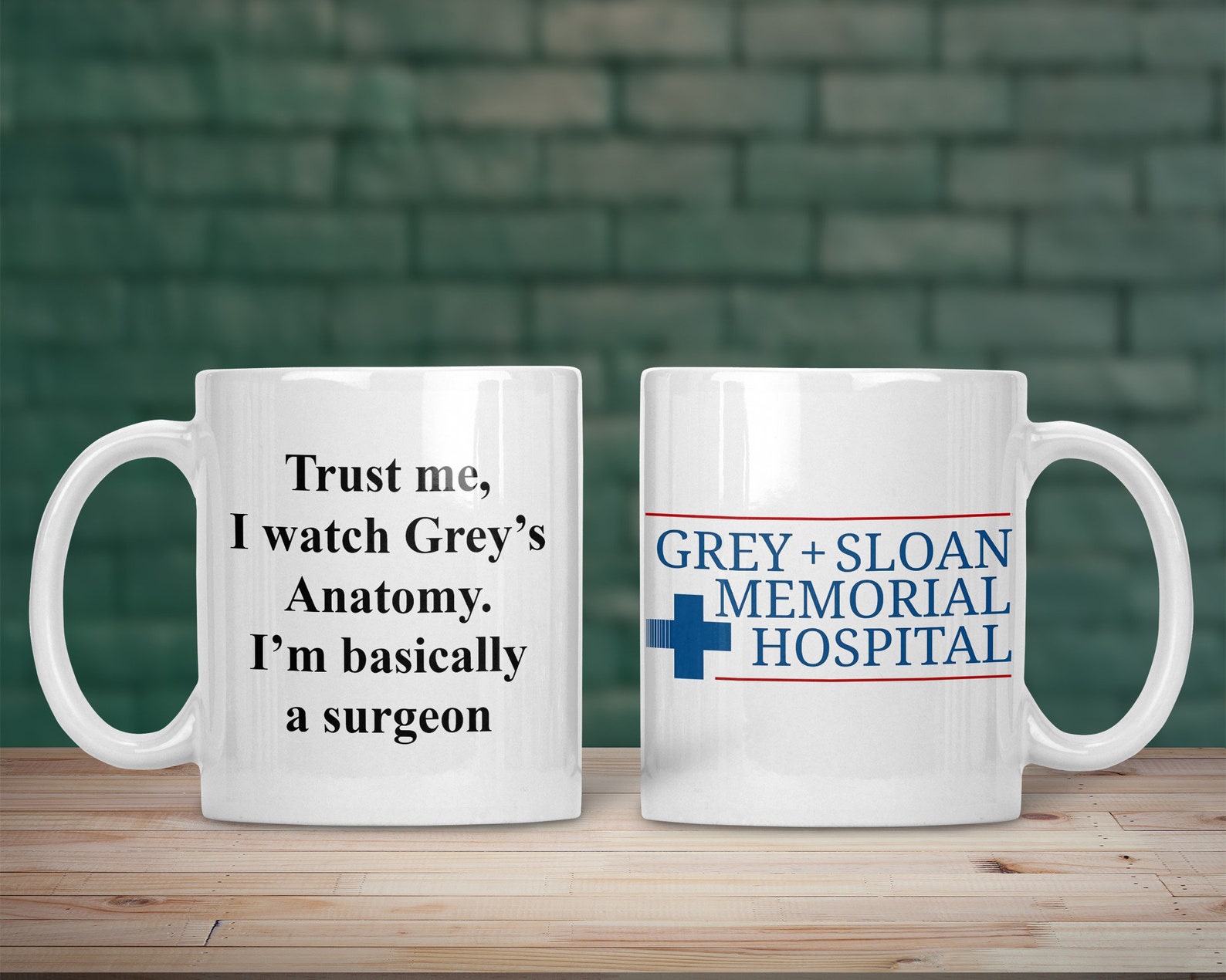 Greys Anatomy Gift Mug Greys Gift With FREE Vinyl Sticker Etsy UK