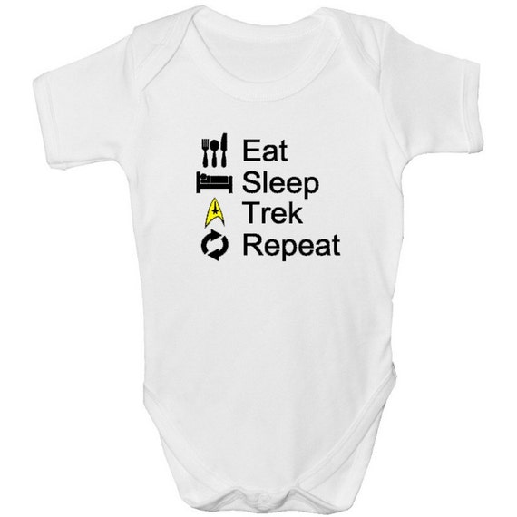 star trek baby grow